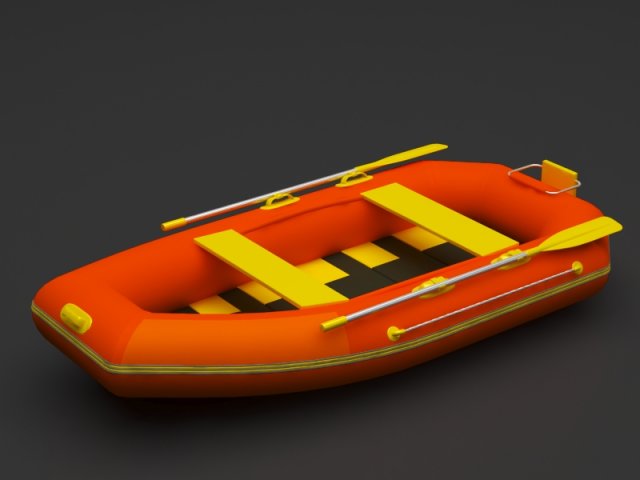 boat Modelo 3D .c4d .max .obj .3ds .fbx .stl .blend 