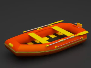 boat 3D Model