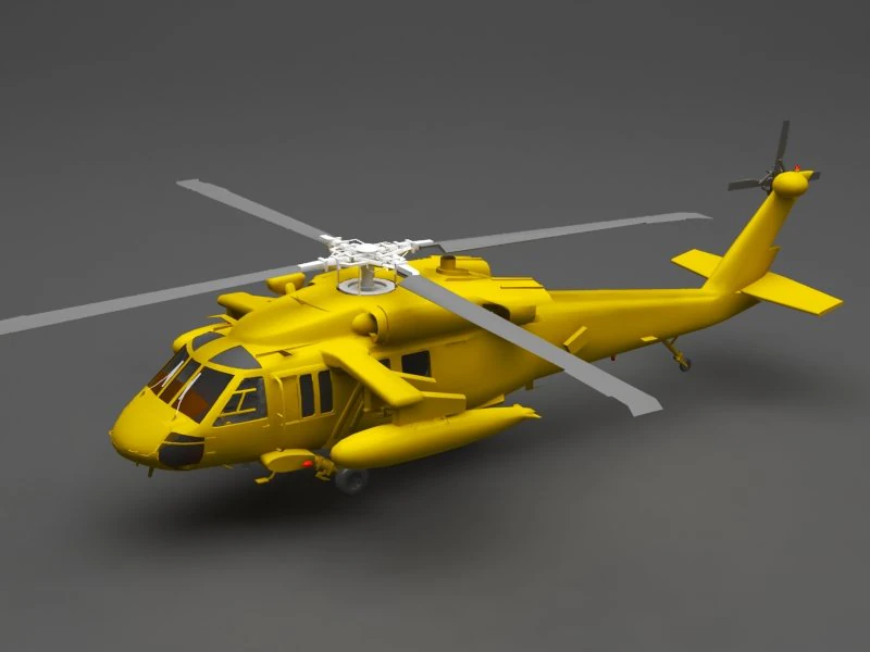 helicopter 3D Model .c4d .max .obj .3ds .fbx .stl .blend