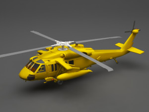 helicopter 3Dモデル
