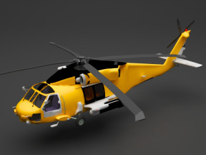 helicopter 3Dモデル