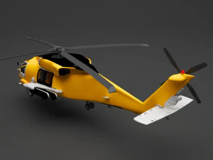 helicopter 3D Model