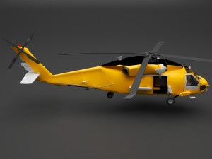 helicopter 3D 모델
