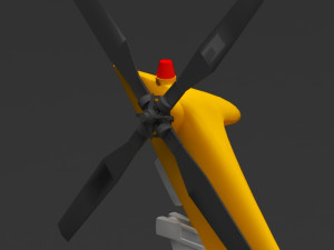 helicopter 3D 모델