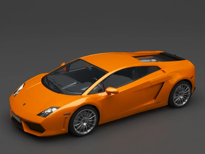 lamborgini 3D Model .c4d .max .obj .3ds .fbx .stl .blend 