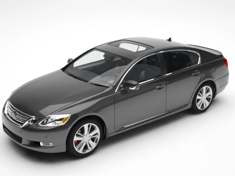 lexus 3D Model .c4d .max .obj .3ds .fbx .stl .blend 