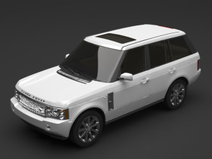 range rover 3Dモデル