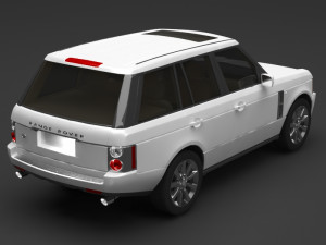 range rover 3D Model
