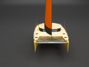 sailing boat 3D Model