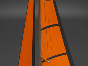 sailing boat 3D Model