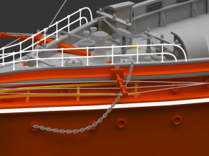 sailing ship 3D 模型
