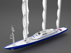 sailing boat Modèle 3D