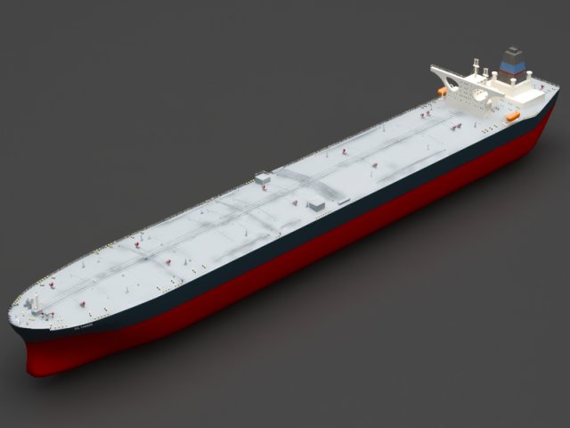 oil ship Modèle 3D .c4d .max .obj .3ds .fbx .stl .blend 