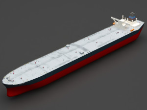 oil ship 3D Model