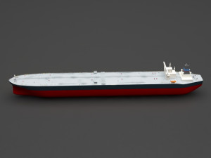 oil ship Modèle 3D