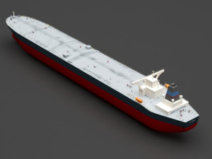 oil ship Modèle 3D