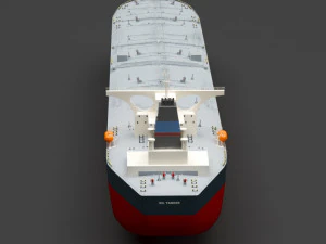 oil ship 3D Model