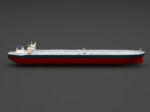 oil ship Modèle 3D