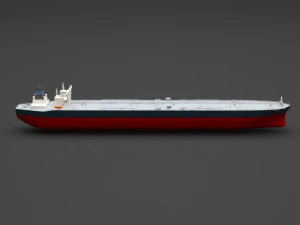 oil ship 3D Model