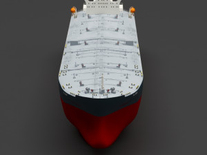 oil ship Modèle 3D