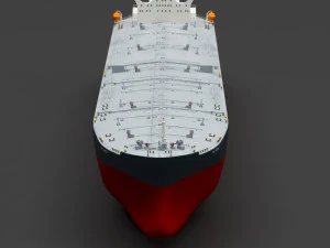 oil ship 3D Model