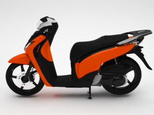 skoter 3D 模型