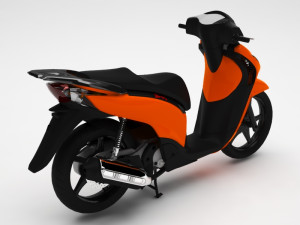 skoter 3D 模型