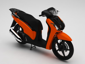 skoter 3D 模型