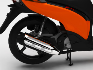 skoter 3D 模型