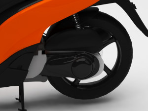 skoter 3D 模型