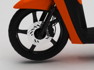 skoter 3D 模型