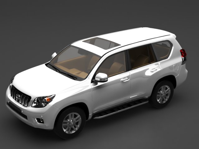 toyota car 3D Модель .c4d .max .obj .3ds .fbx .stl .blend
