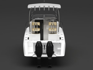 speed boat 3D Model