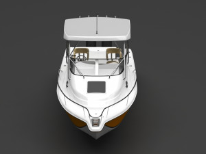 speed boat 3D Model