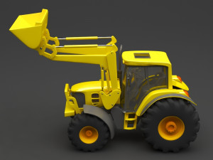 tractor 3D मॉडल