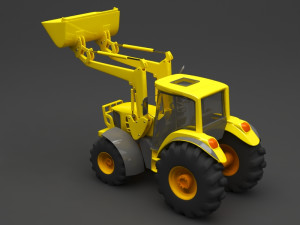 tractor 3D मॉडल