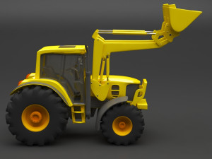 tractor 3D मॉडल