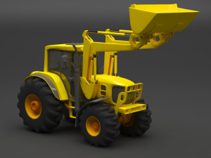 tractor 3D मॉडल