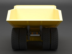 dump truck Modelo 3D