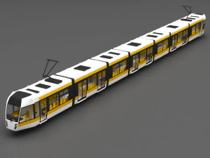 kereta bawah tanah Model 3D