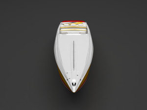 speed boat 3D Model
