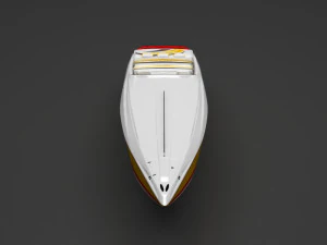 speed boat 3D Model