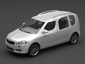skoda Modelo 3D