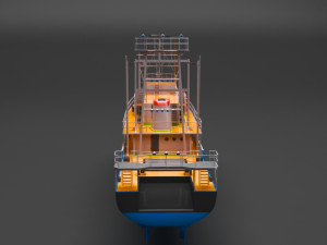 fishing boat Modelo 3D