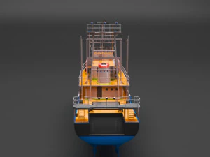 fishing boat 3D Model