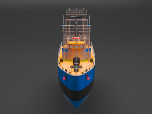 fishing boat Modelo 3D