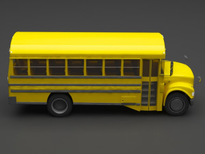 school bus Modèle 3D