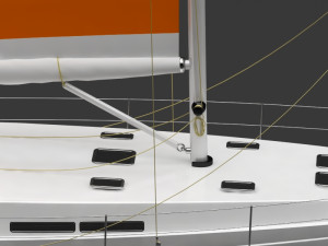 sailboat 3Dモデル