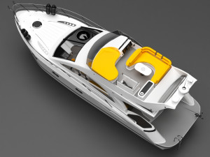private baot 3D-Modell