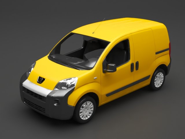 post car 3Dモデル .c4d .max .obj .3ds .fbx .stl .blend 